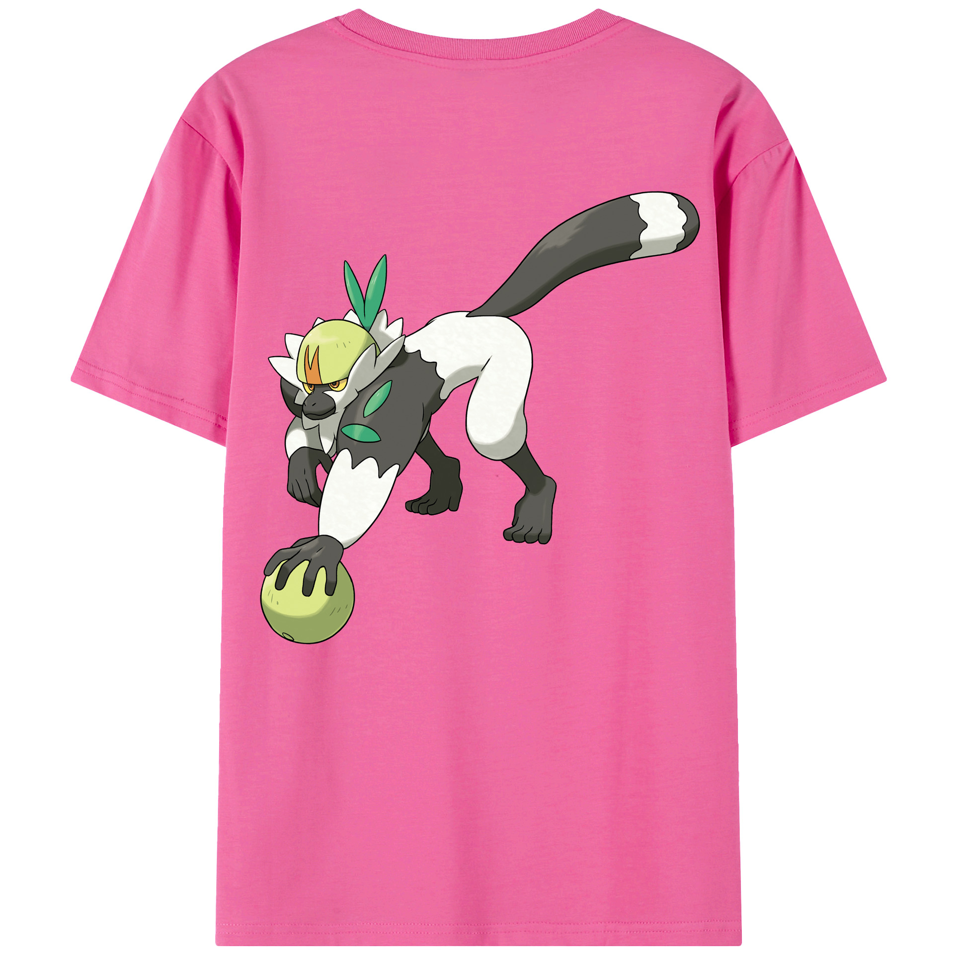 （画像用） ポケットモンスター Pokémon レディース半袖Tシャツ(バックプリント)